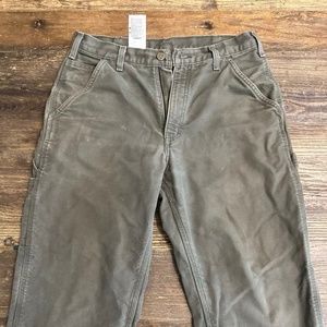 VINTAGE Carhartt Flannel-Lined Dungarees (90s)